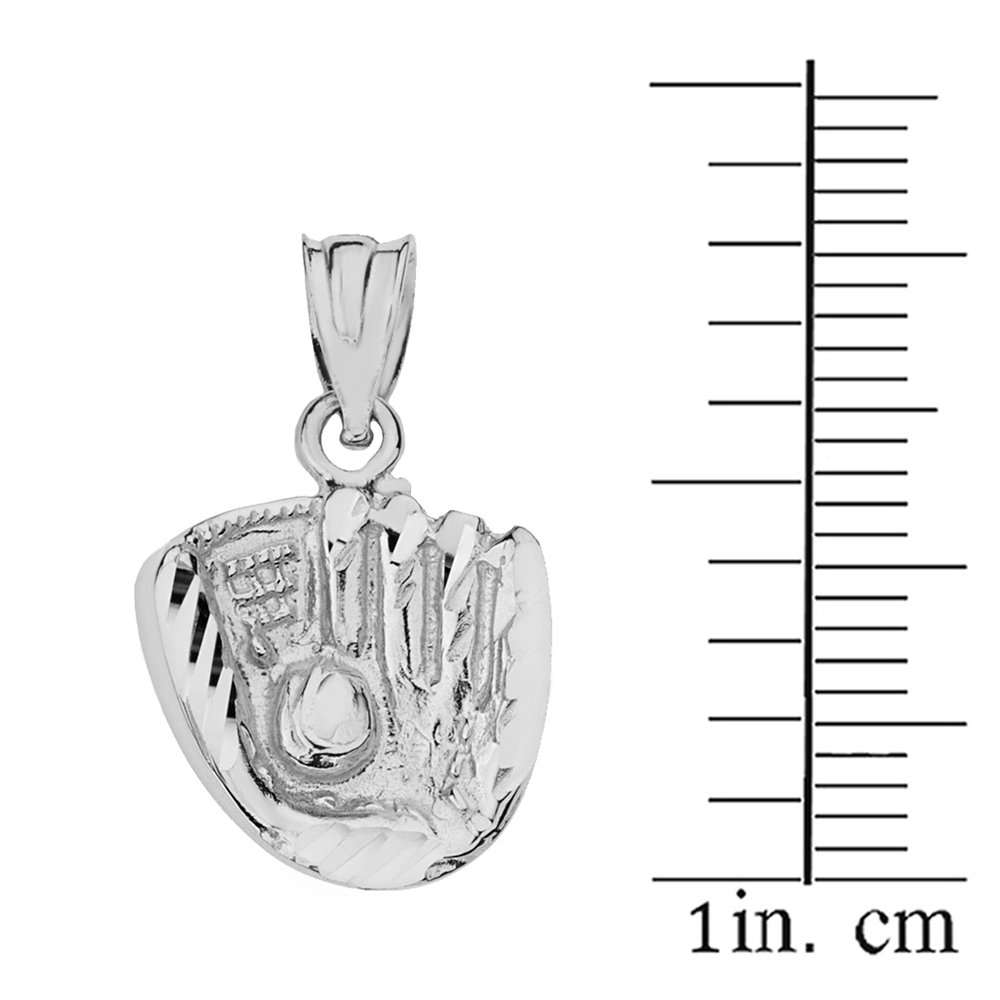 925 Silver Softball Charm Necklace for Sports Fans & Gifts