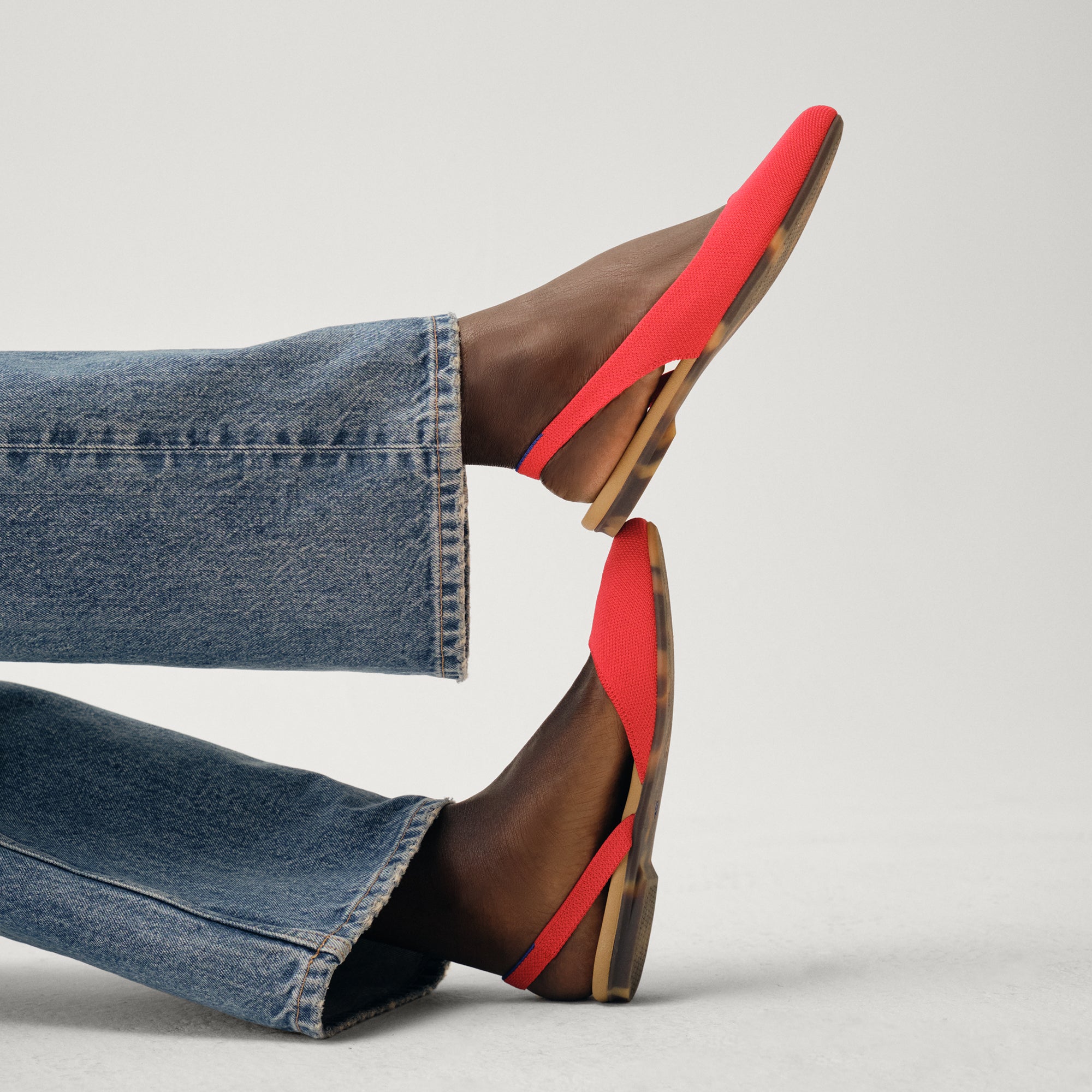 Elegant Almond Toe Slingback Heels in Lollipop Red - Perfect for Women's Summer Weddings, Parties & Date Nights