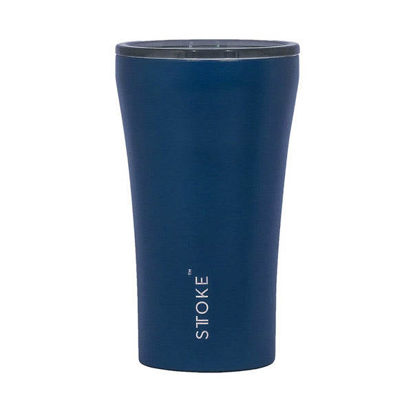 STTOKE Insulated Ceramic Travel Mug - Reusable Coffee Cup for Hot & Cold Drinks - Perfect for Commuting, Office, Camping & Outdoor Adventures