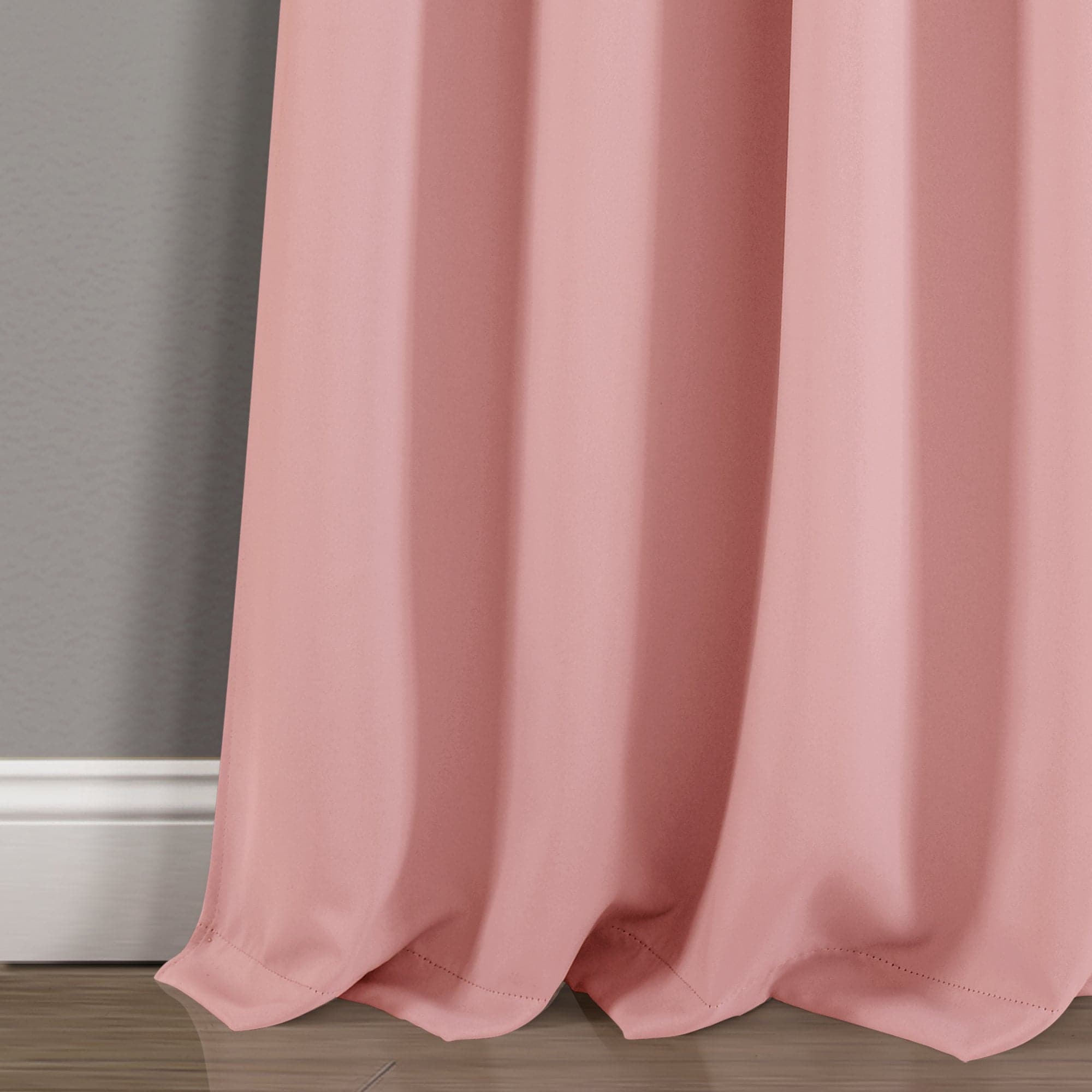 Blackout Curtains for Bedroom - Thermal Insulated Knotted Tab Top Window Panels Set, Noise Reducing & Energy Saving for Home, Office, Nursery