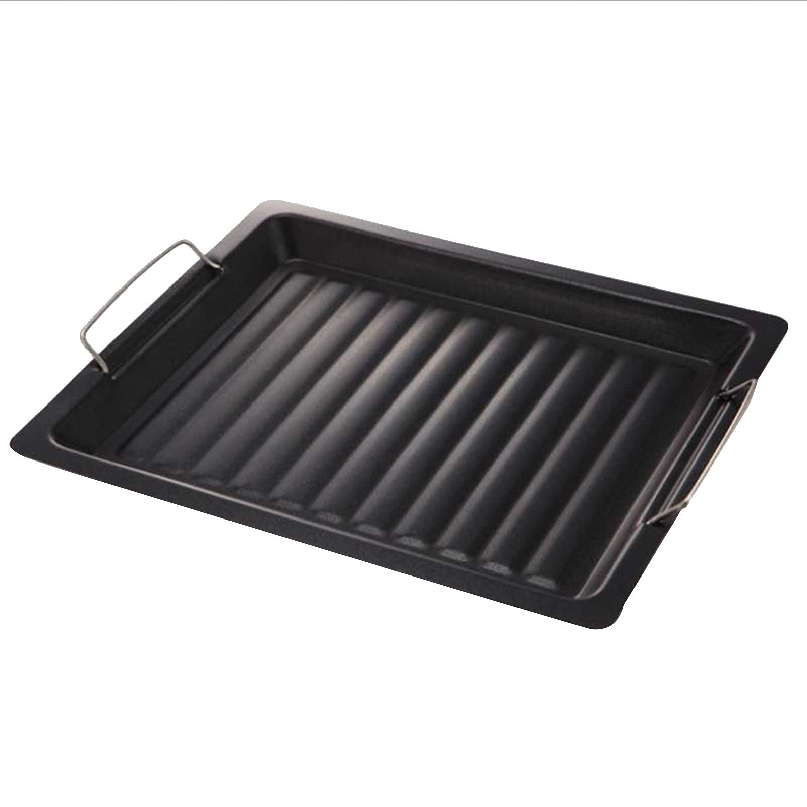 Premium Stainless Steel Enamel Grill Tray - 11