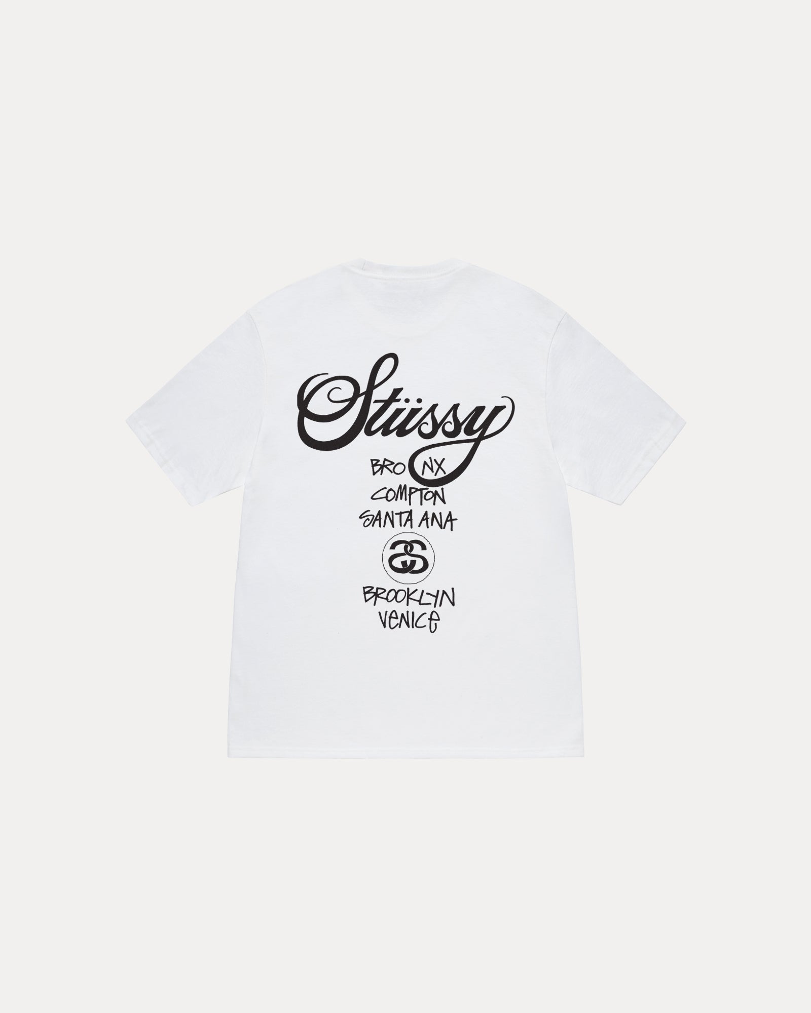 World Tour Graphic T-Shirt for Men & Women - Soft Cotton White Tee - Casual Streetwear & Travel Outfit