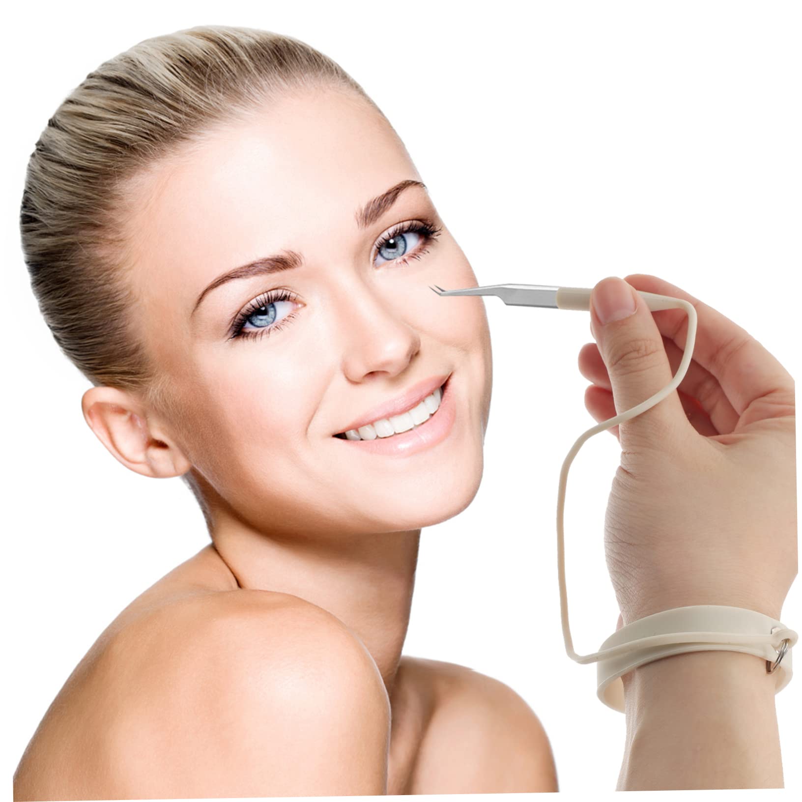 Professional Silicone Lash Tweezer Wrist Holder Bracelet - Secure & Protect Your Tweezers - Perfect for Eyelash Extensions, Makeup Artists & Beauty Salons