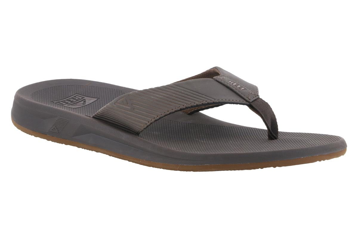 Reef Phantom II Water Friendly Flip Flops for Men & Women - Comfortable Beach Sandals for Pool, Shower, and Outdoor Activities - Brown