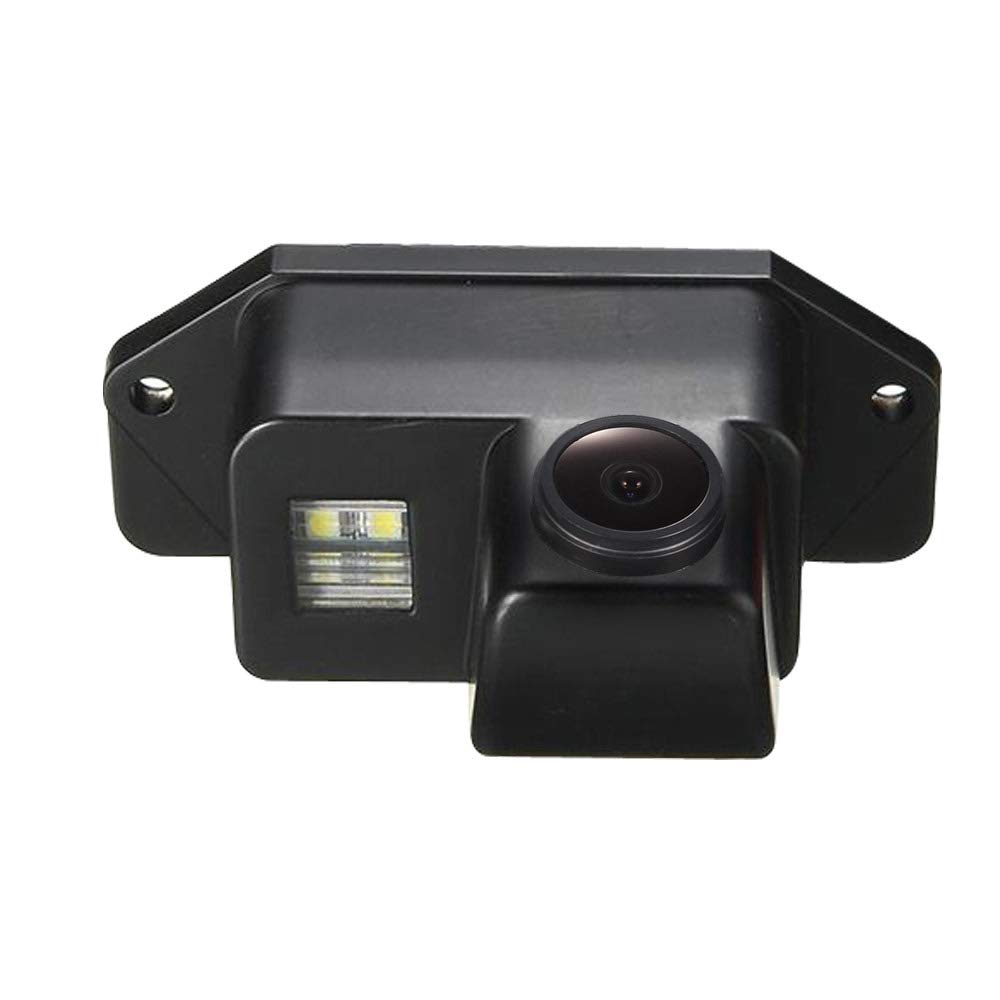 HD Color CCD Waterproof Rear View Backup Camera for Mitsubishi Lancer Evolution 2007-2014 - 170° Wide Angle Reversing Camera with Night Vision - Perfect for Parking Assistance & Safe Driving in Low Light Conditions