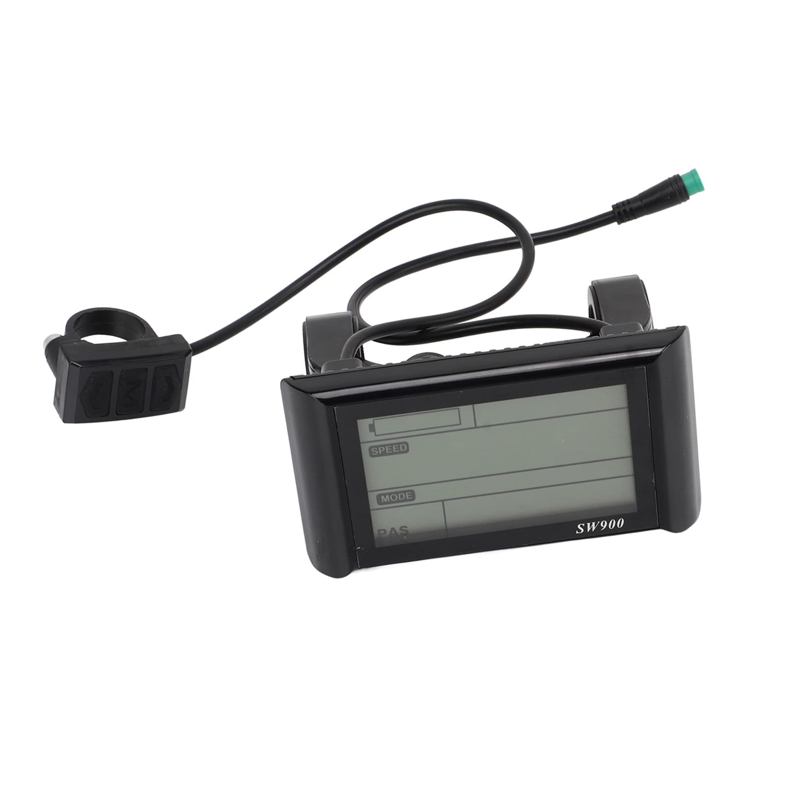SW900 LCD Electric Bike Meter - Waterproof 5 Pin Display Panel for E-Bike & Scooter Replacement | Perfect for Commuting, Urban Riding & DIY Upgrades