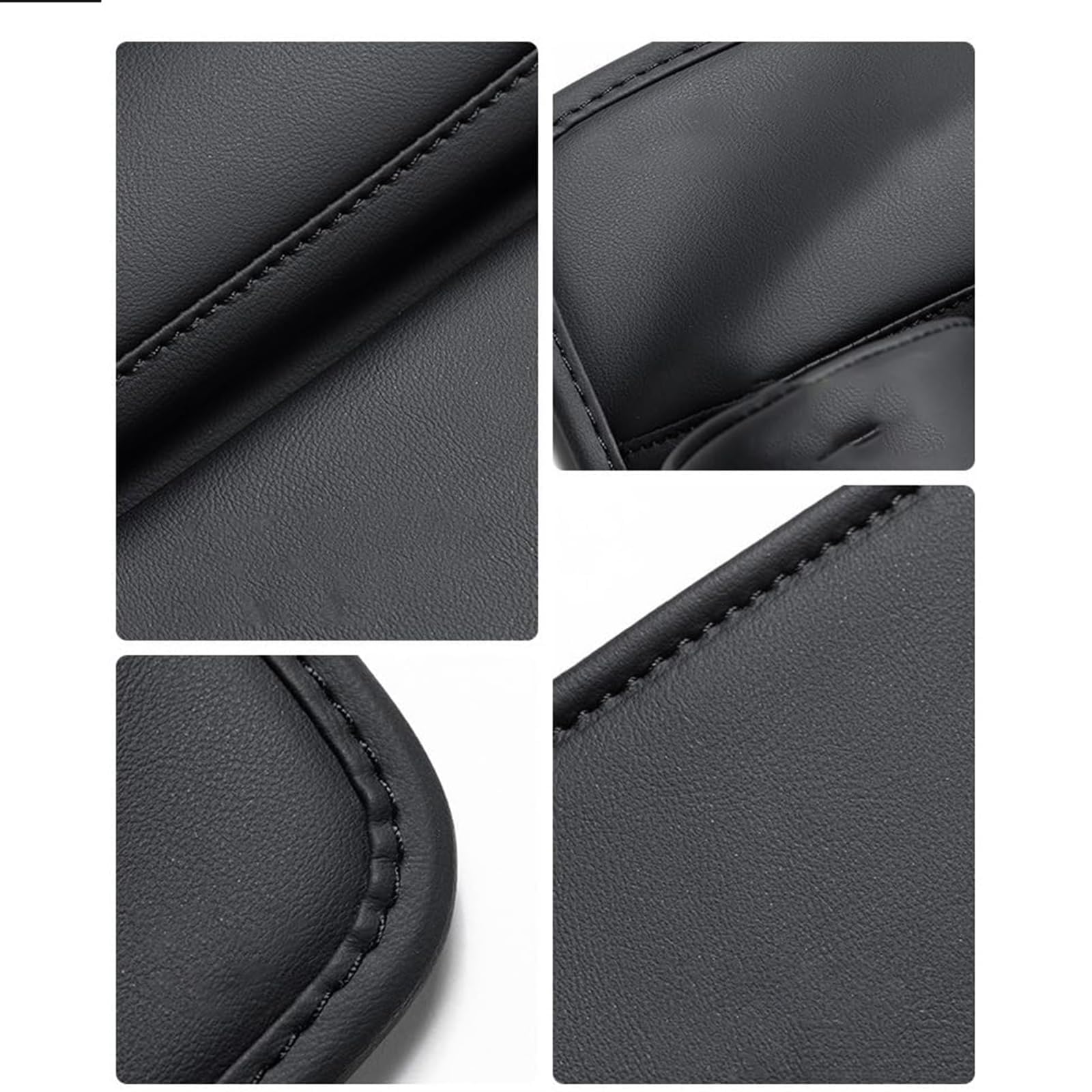 Premium Leather Car Seat Gap Organizer - Universal Cup Holder Storage Bag with Water Bottle Holder, No Logo Design for Cars, SUVs & Trucks | Perfect for Road Trips, Commuting & Daily Driving Accessories