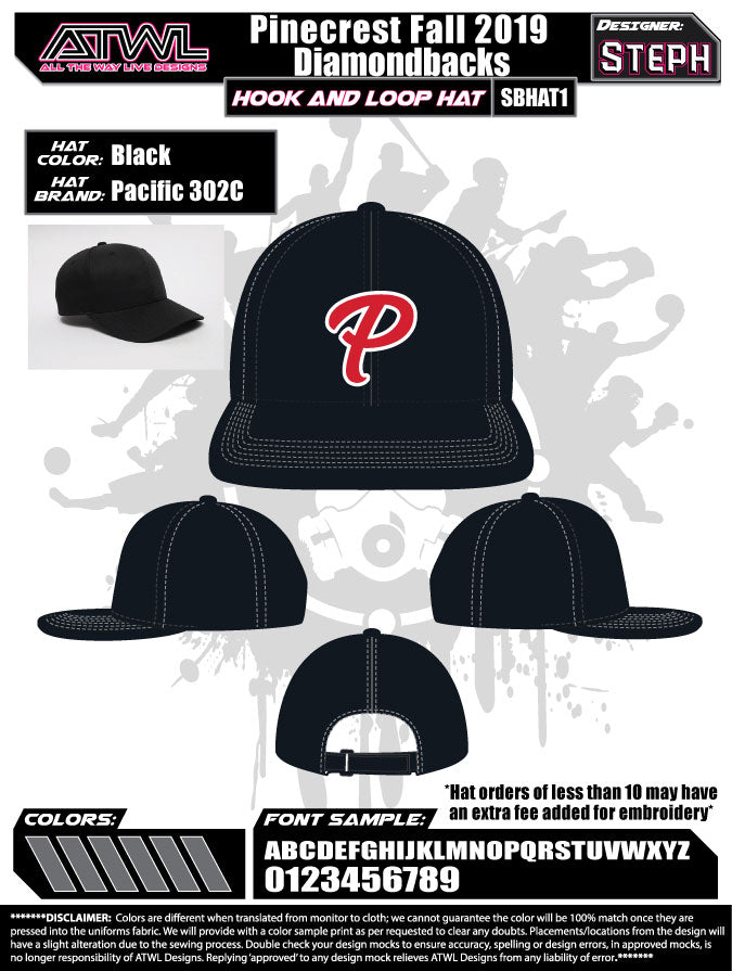 Pinecrest Fall League Hats for Men & Women - Stylish Baseball Caps for Outdoor Sports, Hiking, and Casual Wear
