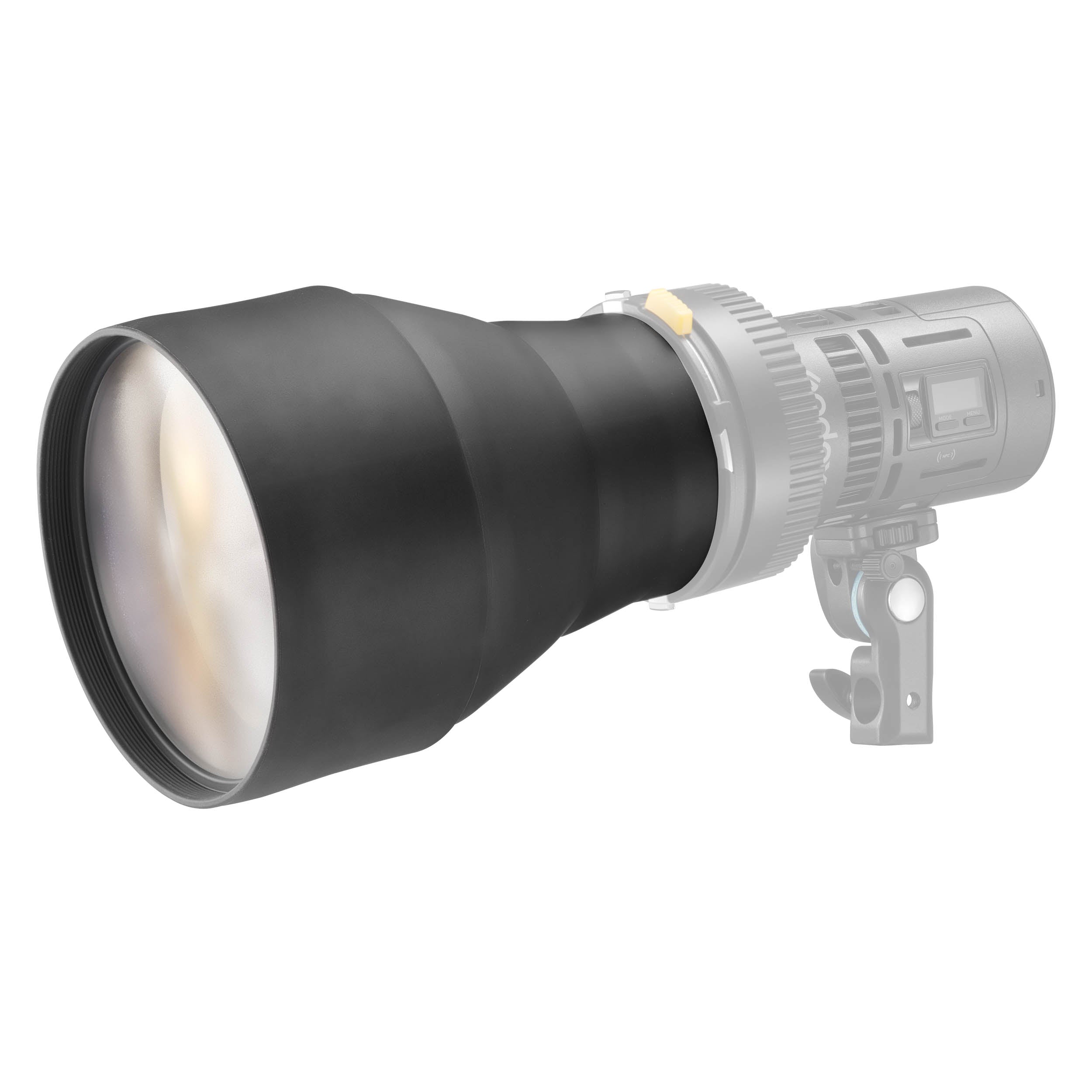 KNOWLED DL5 Lite Collapsible Parallel Beam Booster for MS60Bi & MS60R Flashlights - Compact & Portable Light Enhancer for Camping, Hiking, and Outdoor Adventures