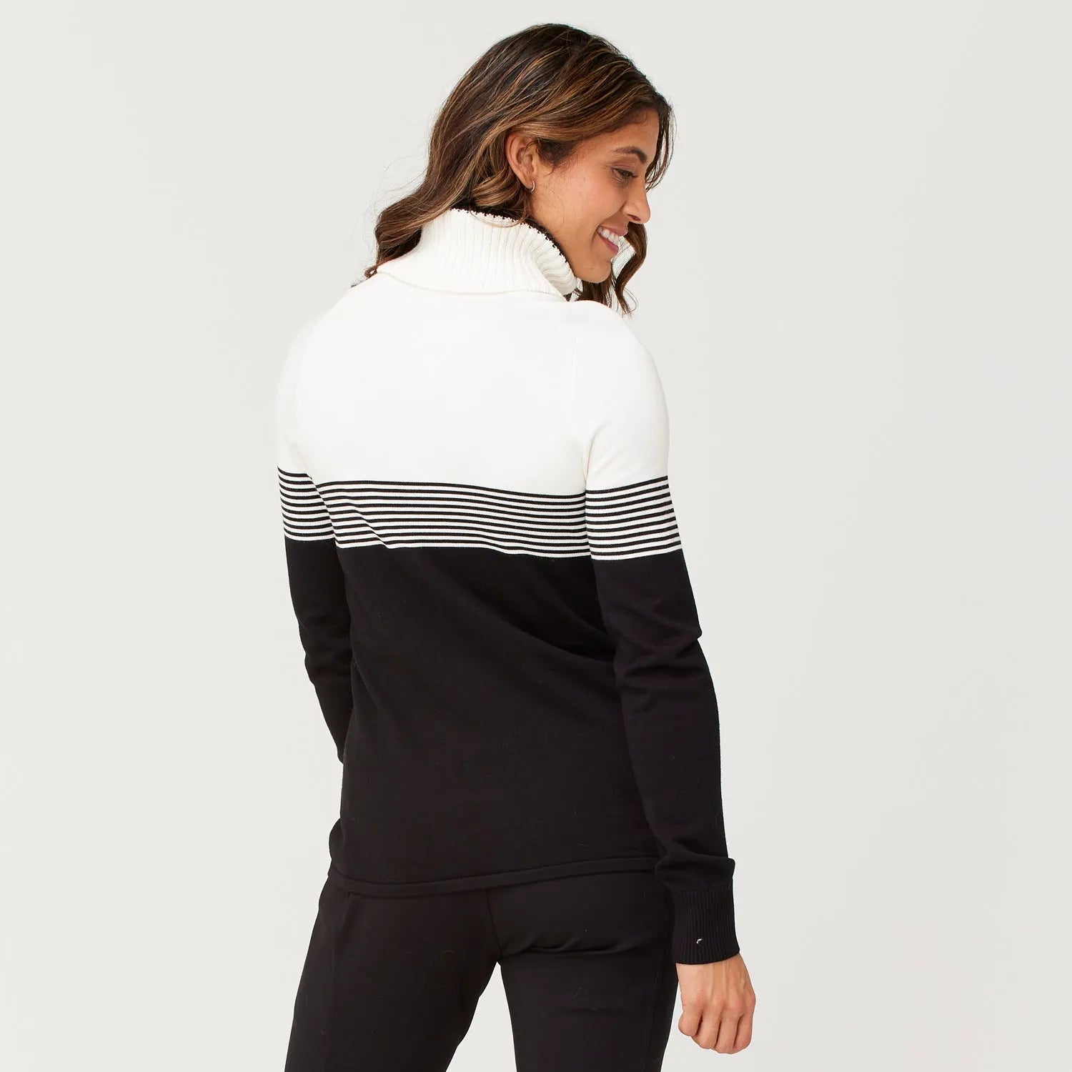 Krimson Klover Women's Slopeside Turtleneck Sweater 2025 | Warm Winter Pullover for Skiing & Snowboarding | Cozy Casual Wear for Cold Weather