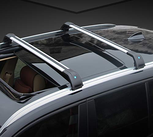 **Aluminum Roof Rack Cross Bars for Infiniti QX50 2019-2020 | Heavy-Duty Cargo Carrier for Luggage, Kayak, Canoe, Bike, Snowboard & Skiboard | Perfect for Road Trips & Outdoor Adventures**