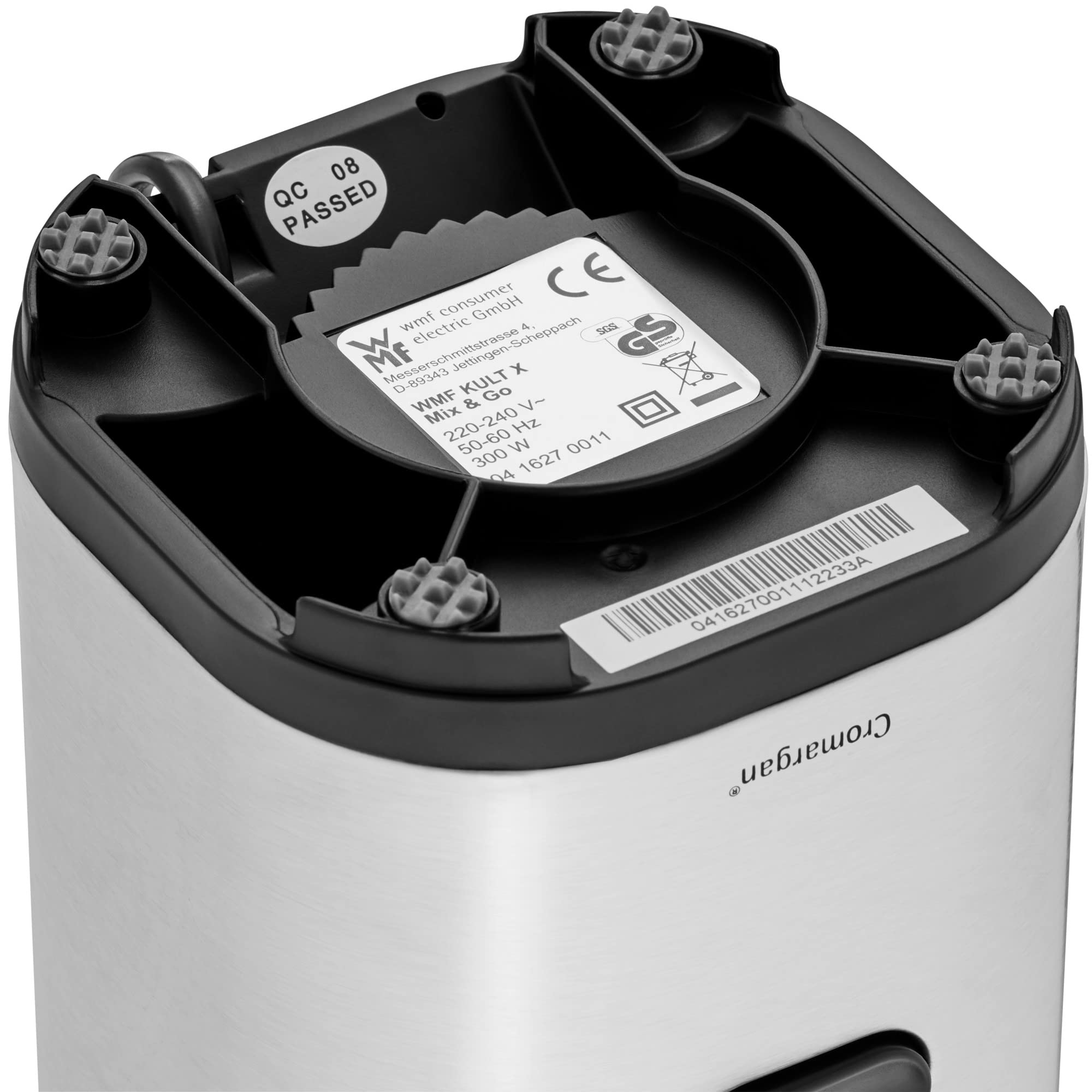 WMF Kult X Mix & Go Mini Smoothie Maker - 300W Electric Blender & Shaker with Tritan Bottle - Perfect for Smoothies, Protein Shakes & Healthy Drinks at Home, Gym or Office