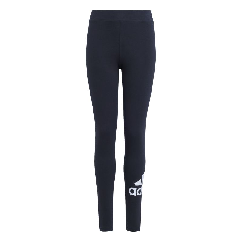Adidas Girls Big Logo Essentials Tights - High Waist Yoga Pants for Workout, Running & Gym - Black Athletic Leggings for Teens & Women