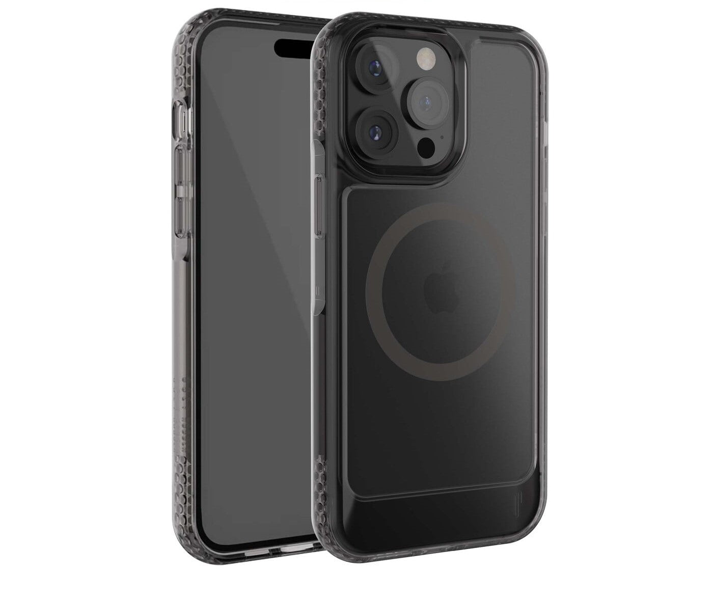 MagSafe Compatible Shockproof Rubber Bumper Case for iPhone 15 Pro - Durable Protection for Outdoor Activities & Daily Use