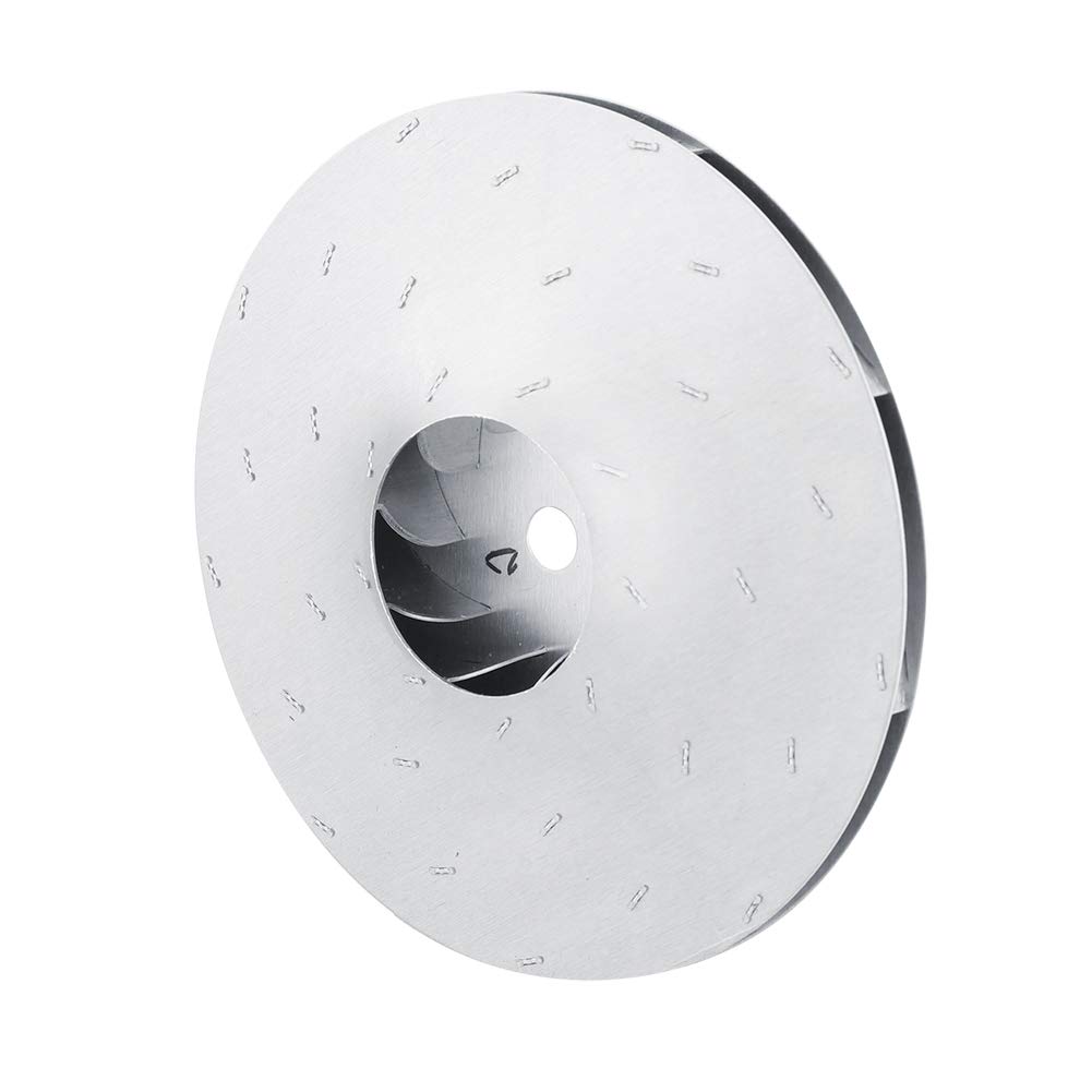 YOUTHINK 112mm/4.4 Inch Vacuum Cleaner Replacement Fan Motor with Aluminum Blade - High Performance Rotating Fan Accessory for 112mm Diameter Vacuums (125mm Impeller) - Perfect for Home Cleaning, Workshop Maintenance & Industrial Vacuum Systems