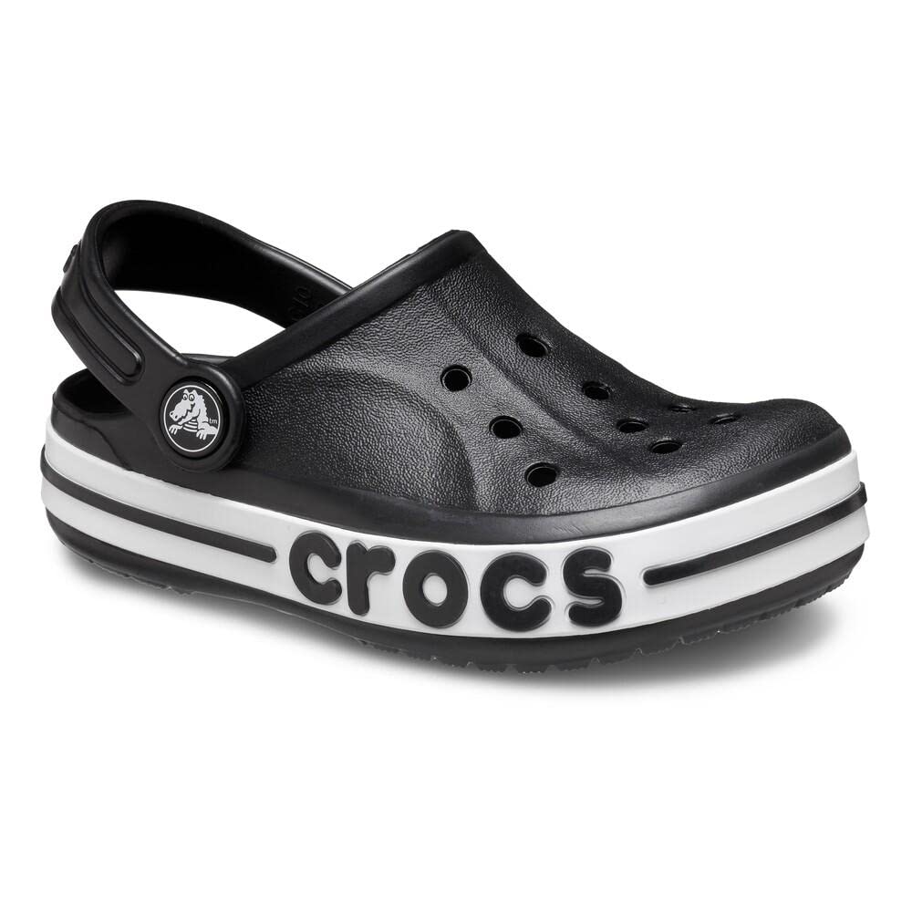 Crocs Unisex-Child Bayaband Clog | Comfortable Kids Water Shoes for Beach, Pool & Outdoor Play | Lightweight & Slip-Resistant Sandals