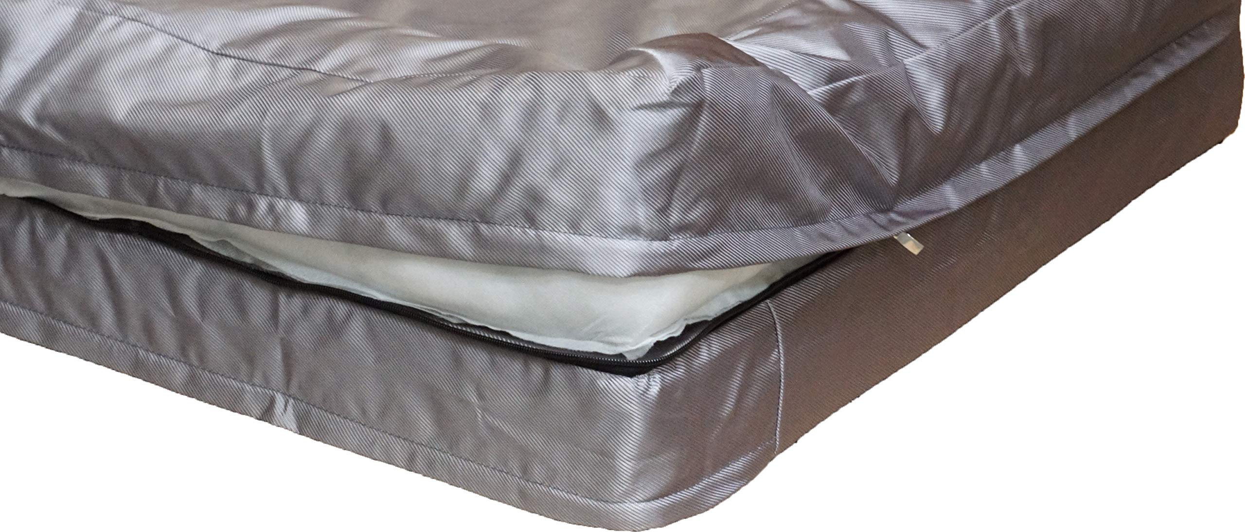 Premium Orthopedic Memory Foam Dog Bed Sofa - Chew Resistant Removable Cover with Waterproof Liner - Supportive Pet Lounge for Large Medium Small Dogs - Perfect for Living Room, Bedroom & Kennel Use