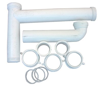 03-4215 1.5 Inch Kitchen Sink Drain Kit - Stainless Steel Sink Drain Assembly with Basket Strainer for Easy Installation (Perfect for Home Kitchen & Bathroom Remodeling)