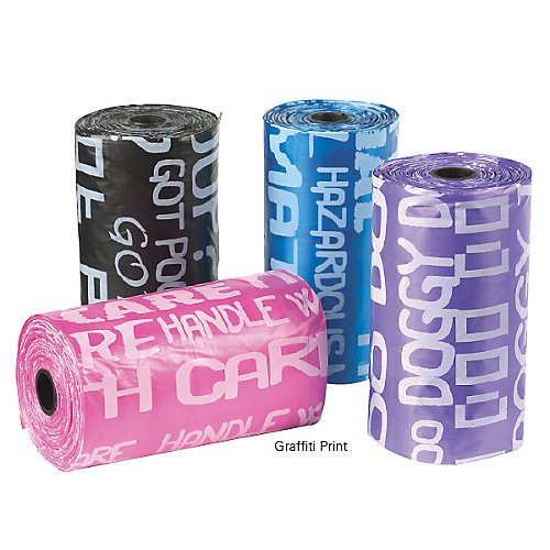 Clean Go Pet Waste Bags 8 Pack - Biodegradable Dog Poop Bags with Dispenser & Leash Clip for Easy Cleanup During Walks, Park Visits & Backyard Use