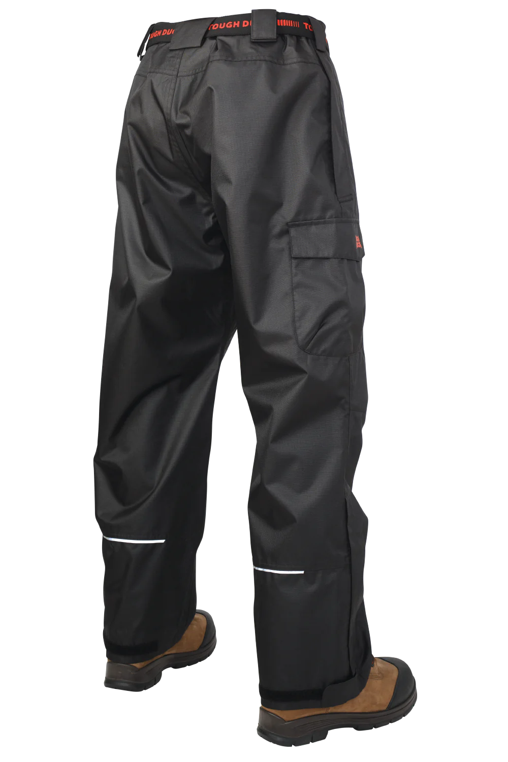 Tough Duck WP12 Waterproof & Breathable RipStop Rain Pants for Men - Lightweight Hiking, Fishing & Outdoor Work Gear
