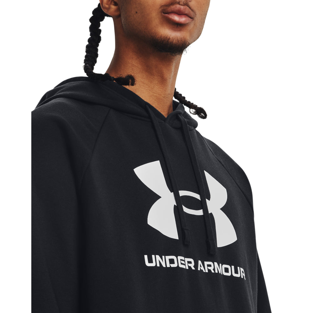 **Men's Under Armour Rival Fleece Logo Hoodie - Soft & Warm Pullover for Running, Gym & Casual Wear**