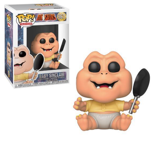 Funko Pop! DINOSAURS: Baby Sinclair #961 Vinyl Figure Collectible - Perfect for Disney Afternoon Fans, Dinosaur Lovers & Pop Culture Collectors - Great for Display, Gifts & Themed Decor