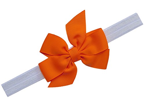 White Band Orange Bow