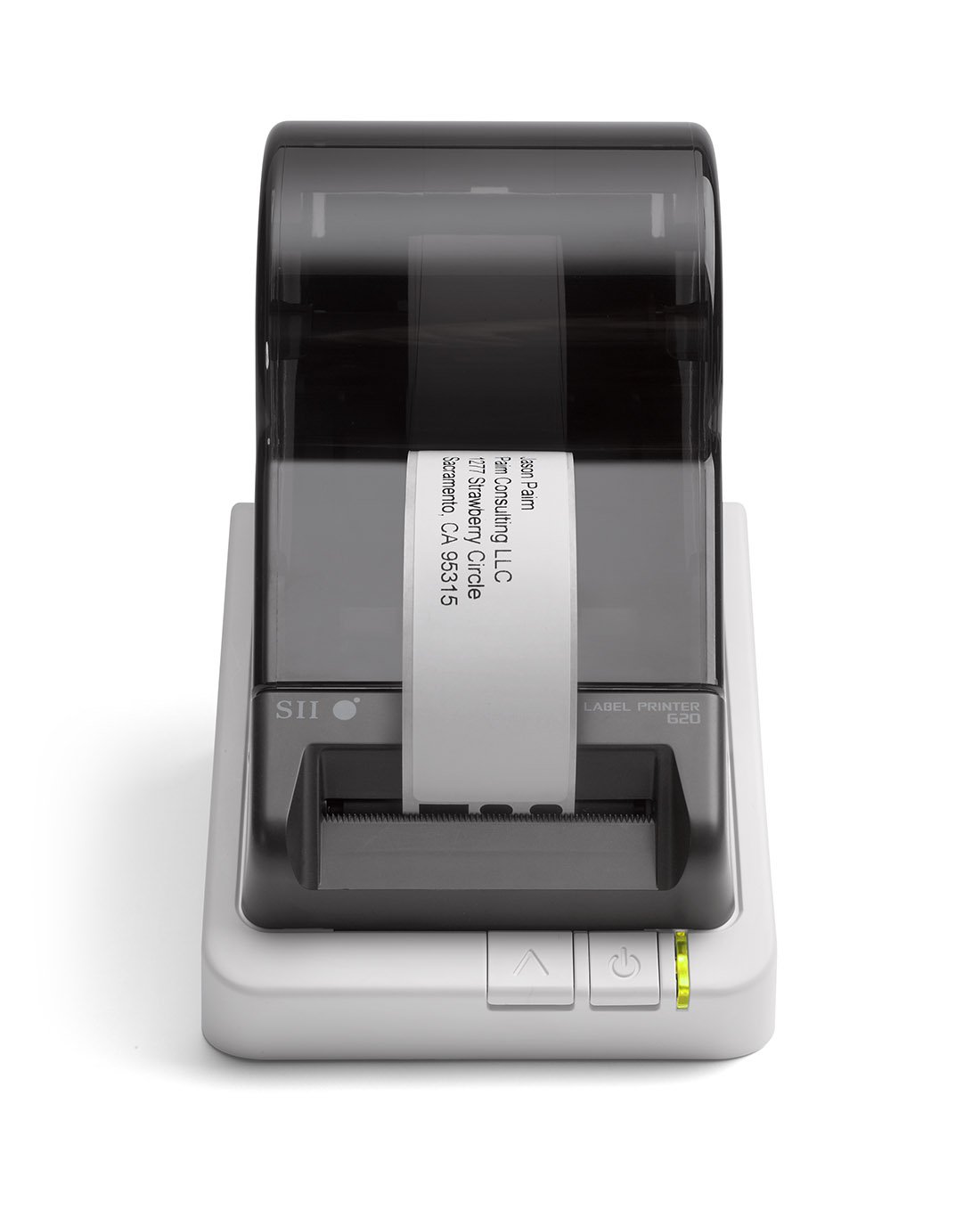 Smart Label Printer 620 - Monochrome Direct Thermal Desktop Label Printer with Software | Portable USB Label Maker for PC & Mac | 2.76in/s Print Speed, 203 dpi Resolution | Perfect for Shipping Labels, Barcode Tags & Retail Packaging