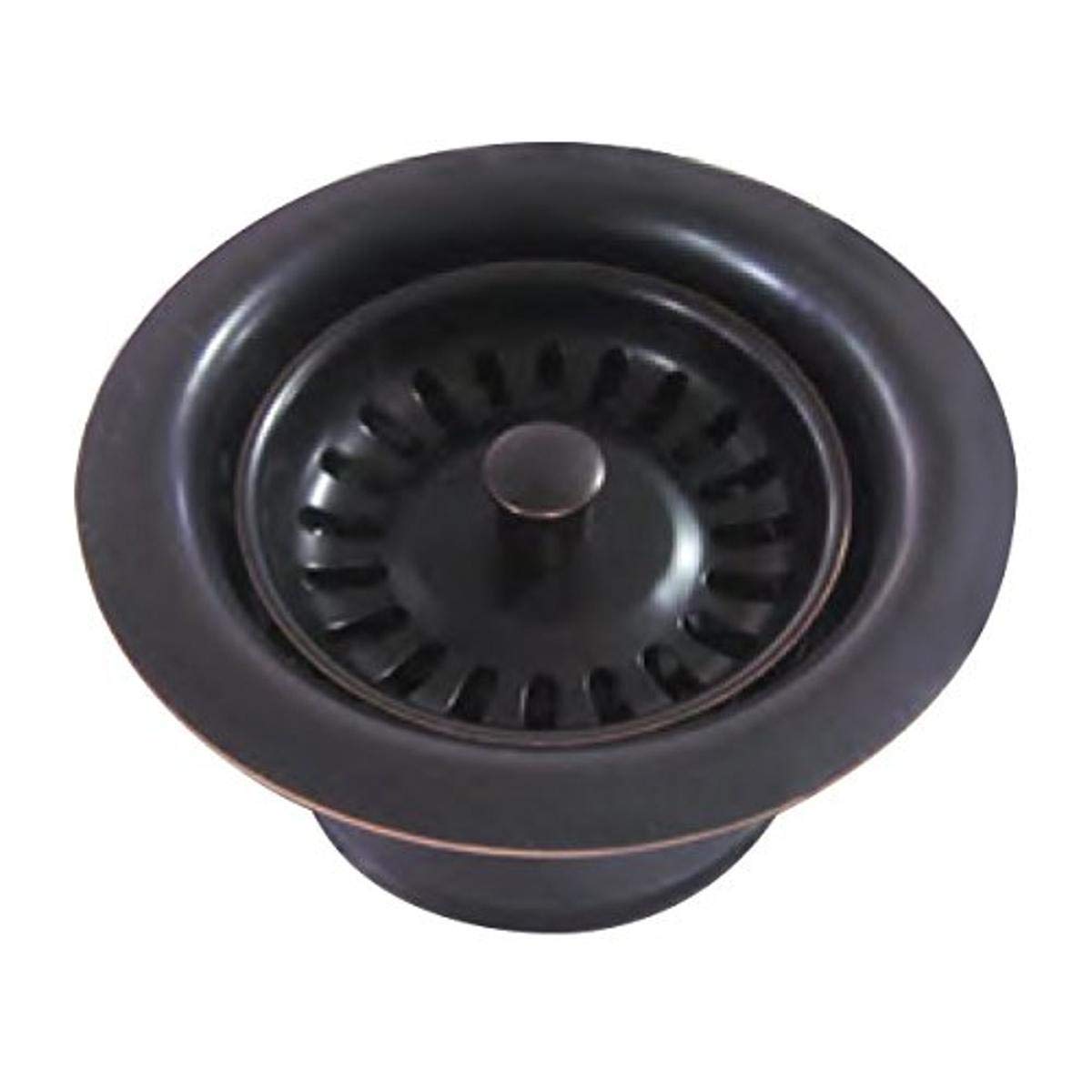 Stainless Steel Kitchen Sink Strainer Basket - Deep Fireclay Sink Disposer Trim - Perfect for Food Waste Disposal & Drain Protection in Farmhouse & Commercial Kitchens