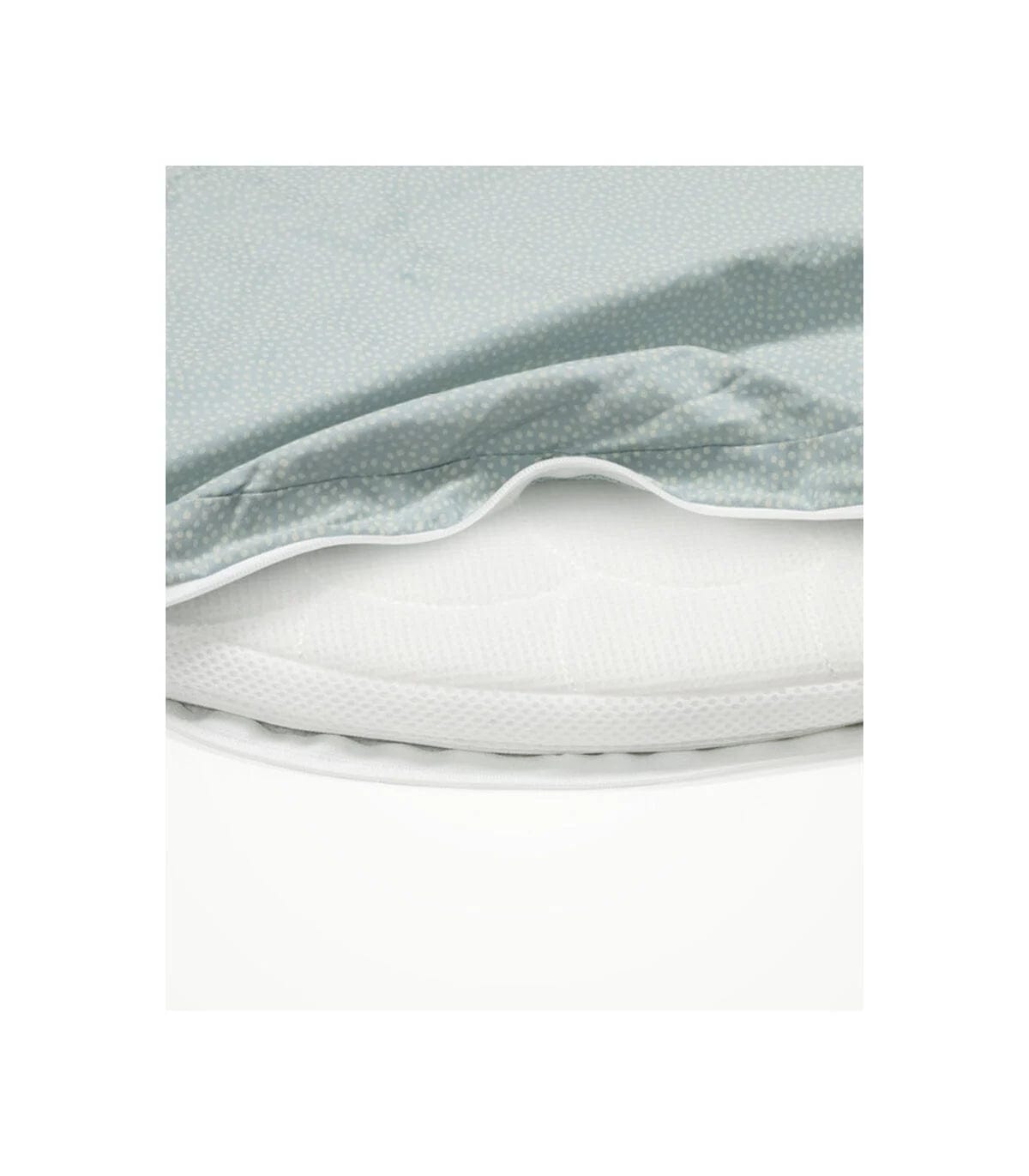 Stokke Sleepi Mini Fitted Crib Sheet - Soft Organic Cotton Baby Bedding for Newborns & Infants - Perfect for Nursery, Daycare & Travel Use