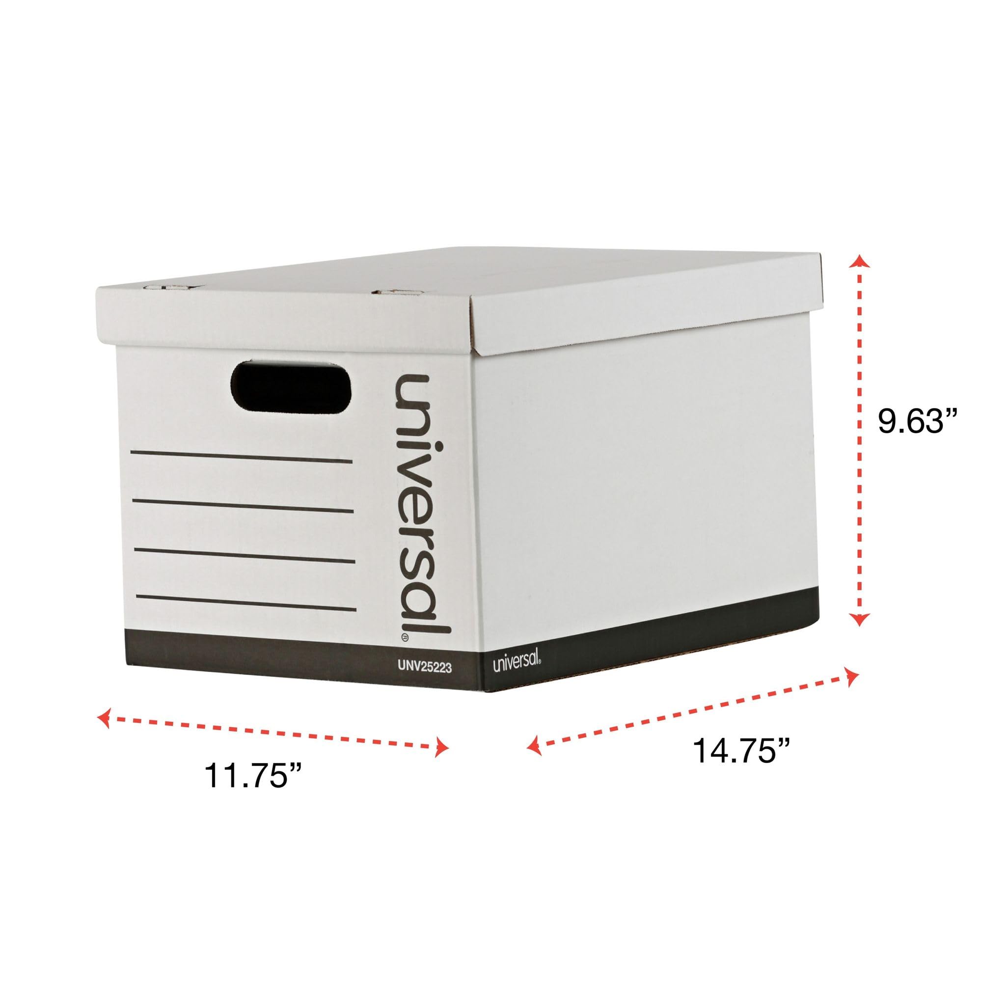 Universal Economy Shipping Boxes 12x15x9.7/8 Inches - White Corrugated Cardboard Boxes (10 Pack) - Perfect for Ecommerce, Moving & Storage