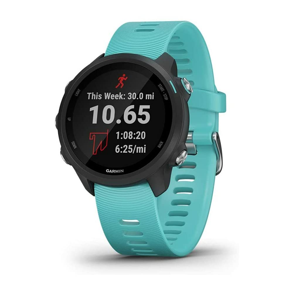 Garmin Forerunner 245 Music GPS Running Smartwatch with Music Storage, Advanced Running Dynamics & Heart Rate Monitor - Perfect for Marathon Training, Fitness Tracking & Outdoor Activities