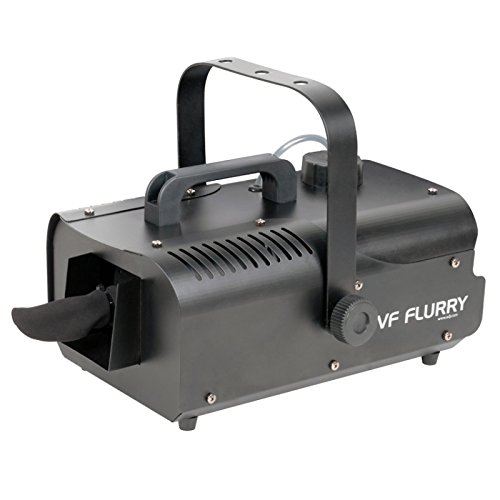 American DJ VF Flurry Snow Machine with 8oz Long-Lasting Snow Concentrate – Perfect for Winter Parties, Christmas Events & Stage Performances