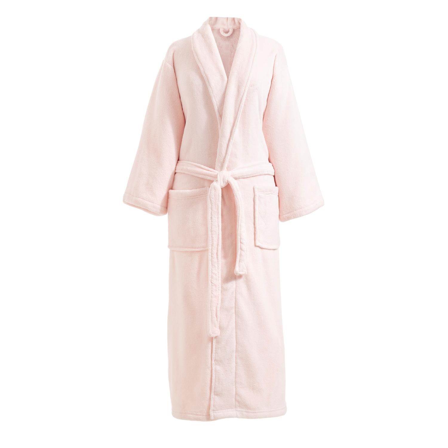 Dash & Albert Sheepy Rose Fleece Robe 2.0 - Ultra Soft Women's Bathrobe with Pockets, Cozy Loungewear for Home, Spa & Relaxation