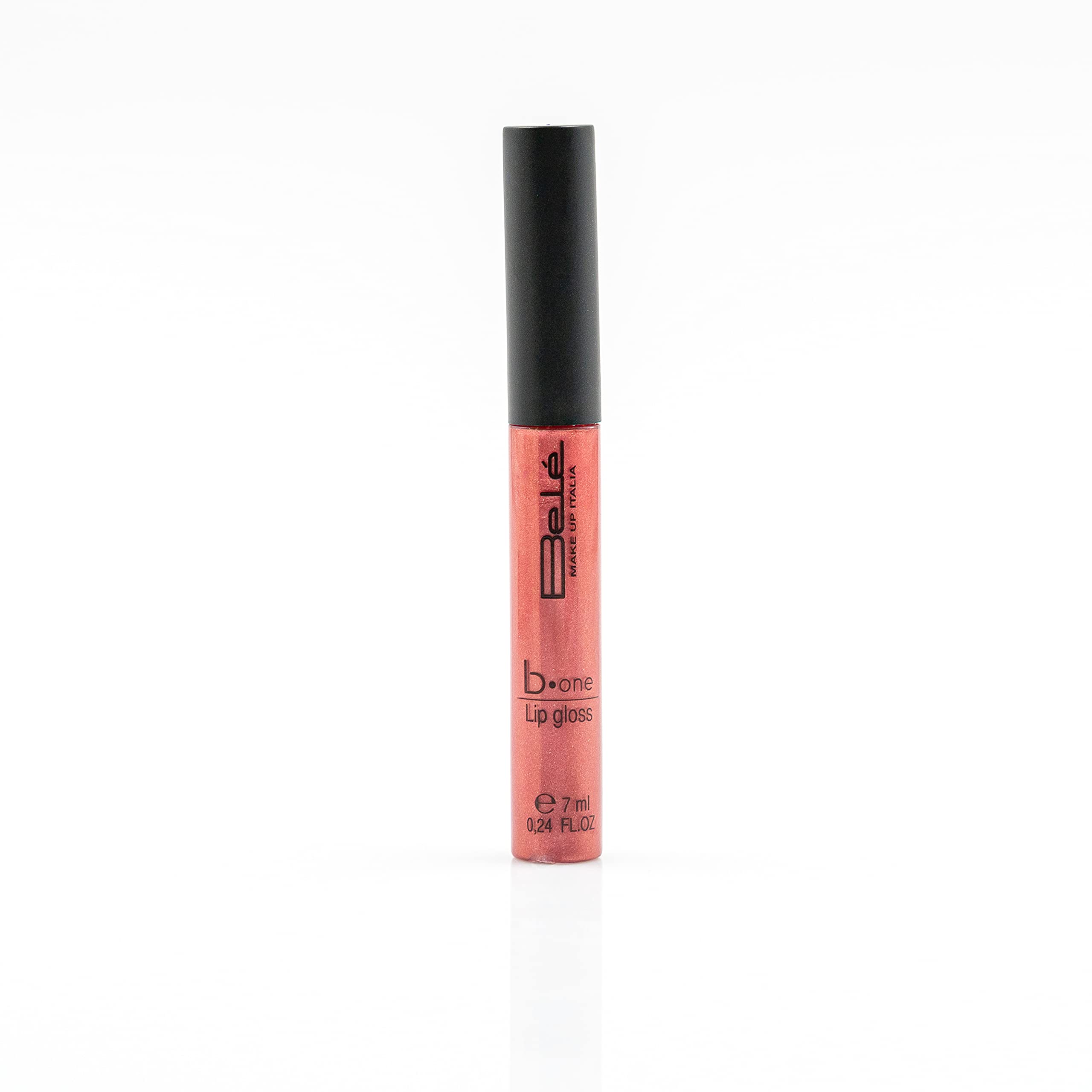 Belé MakeUp Italia b.One Lip Gloss (#9 Copper) - Hydrating, Shiny & Long-Lasting - Made in Italy - Perfect for Everyday Wear, Date Night & Special Occasions