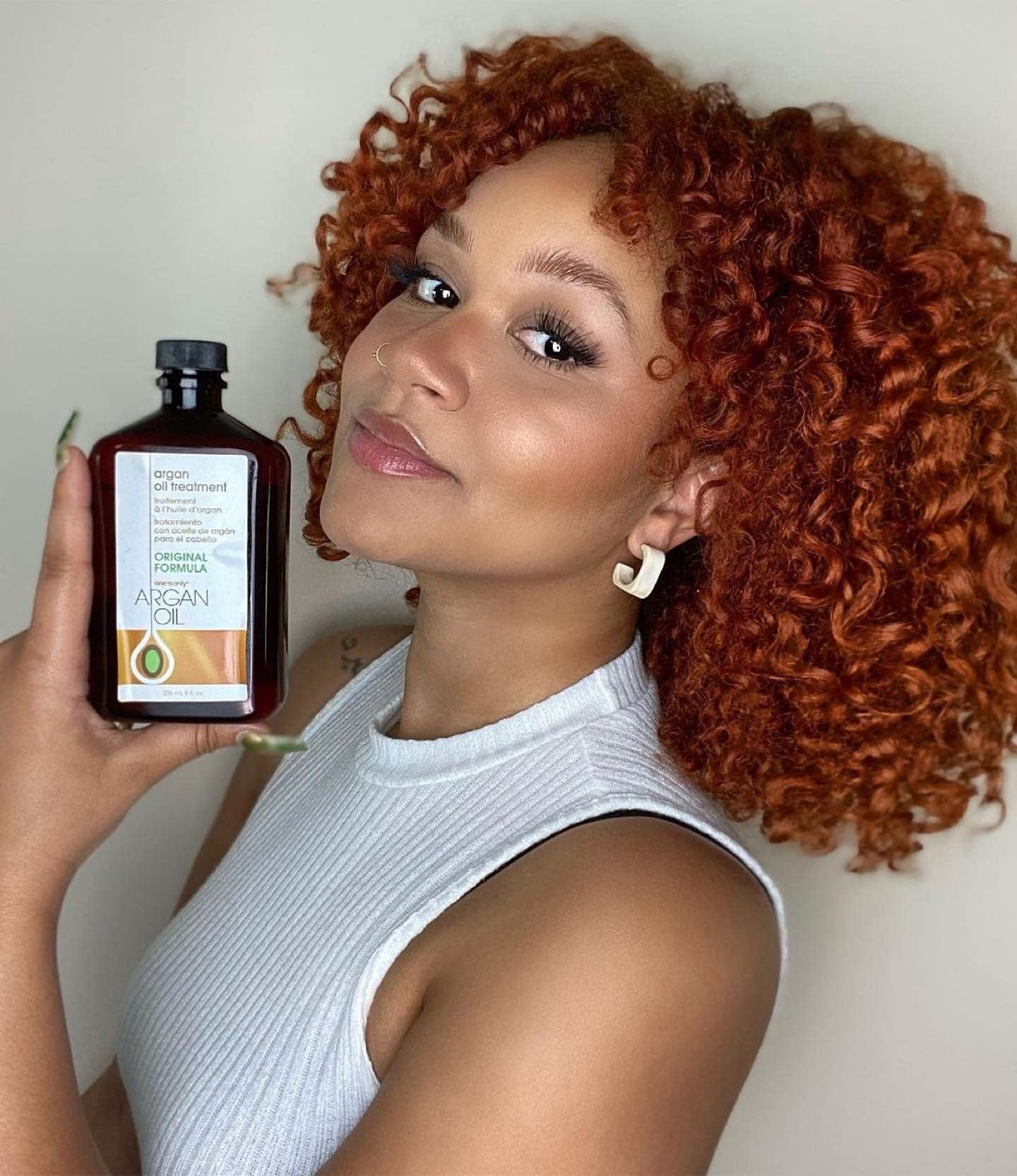 One 'n Only Argan Oil Hair Treatment - Smooth & Strengthen Damaged Hair, Anti-Frizz & Shine Enhancing Formula, 8 Fl Oz (2 Pack) - Perfect for Dry, Frizzy Hair at Home or Salon Use