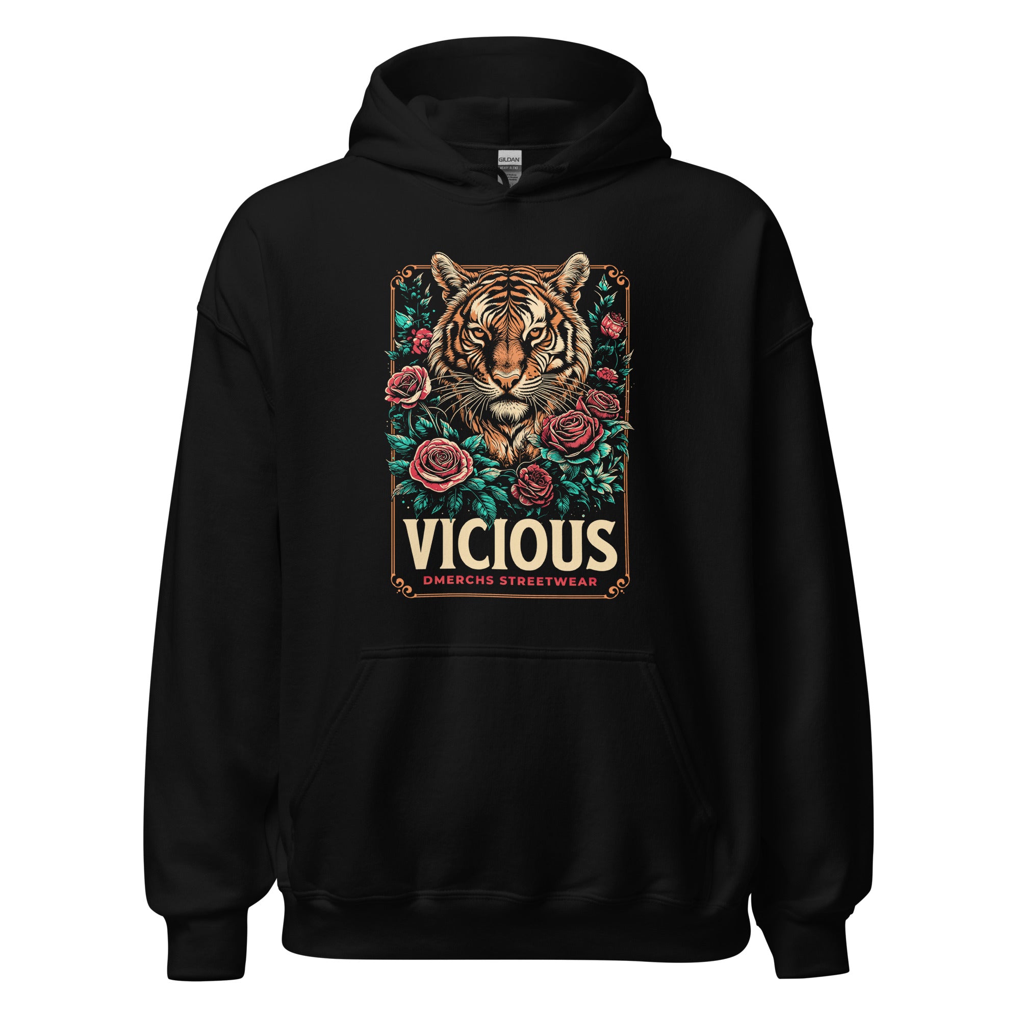 Vicious Unisex Hoodie - Stylish & Comfortable Pullover for Men & Women - Perfect for Casual Wear, Street Fashion & Outdoor Activities