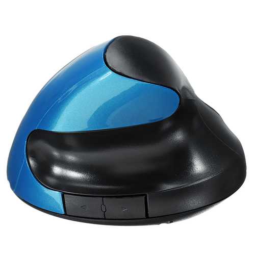 2.4G Wireless Vertical Ergonomic Mouse - 1600DPI Optical Gaming Mouse with 5 Buttons for PC, Laptop, Mac - Perfect for Office Work, Graphic Design & Long-Term Computer Use