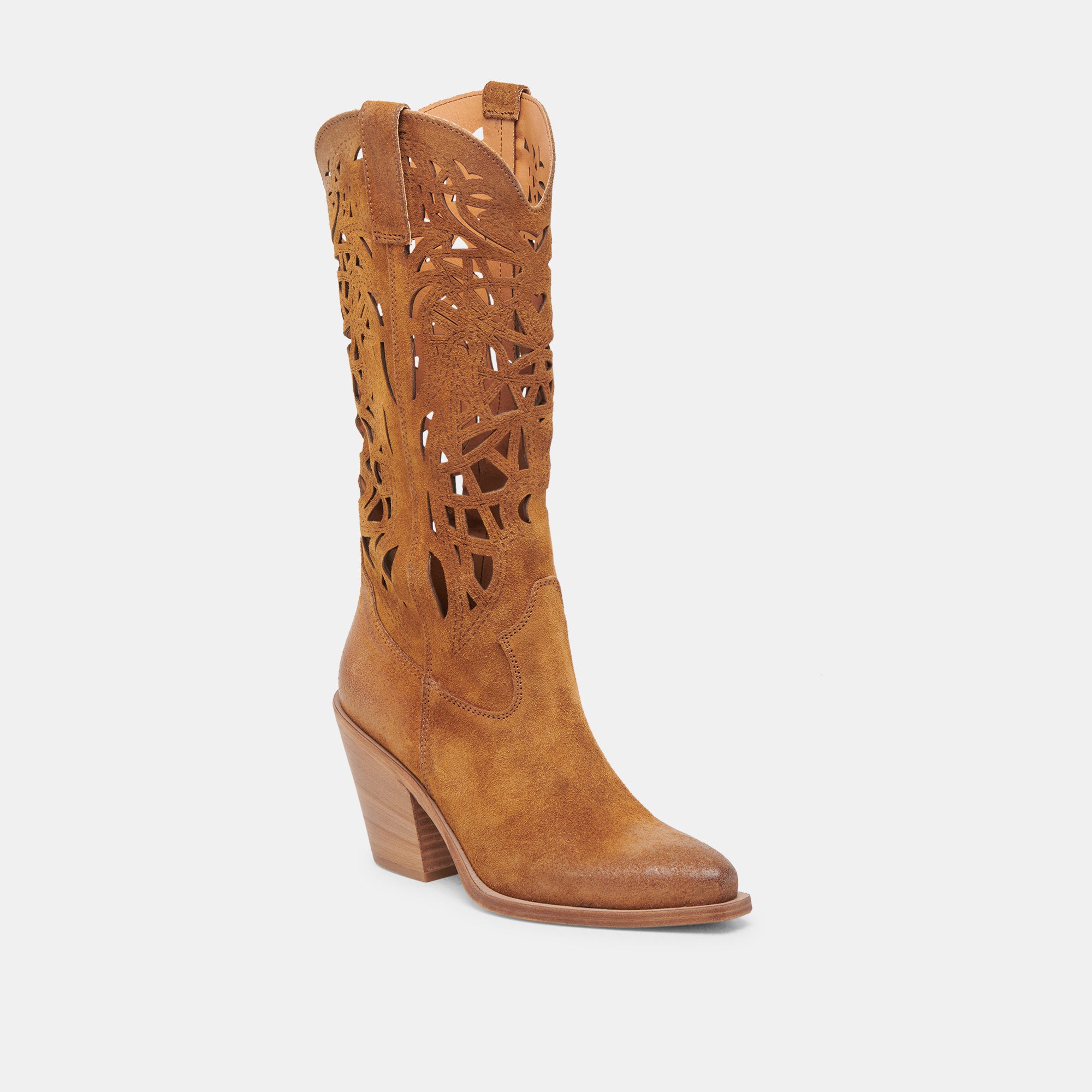 WAYLAN BOOTS CHESTNUT SUEDE - Premium Leather Ankle Boots for Women, Comfortable & Stylish - Perfect for Casual Outings, Office Wear & Fall Fashion