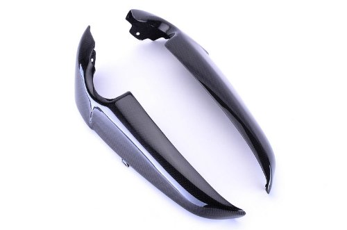 Bestem CBHD-VRSC07-RAD Black Carbon Fiber Radiator Side Covers for Harley Davidson VRSC & V-Rod (2007+) - Motorcycle Customization & Protection Accessories for Enhanced Style & Performance