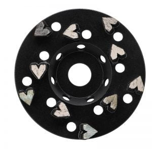 Arrow Segmented Cup Wheels - Mini Arrow Grinding Wheels for Metal & Concrete - Perfect for DIY Projects, Metalworking, and Surface Preparation