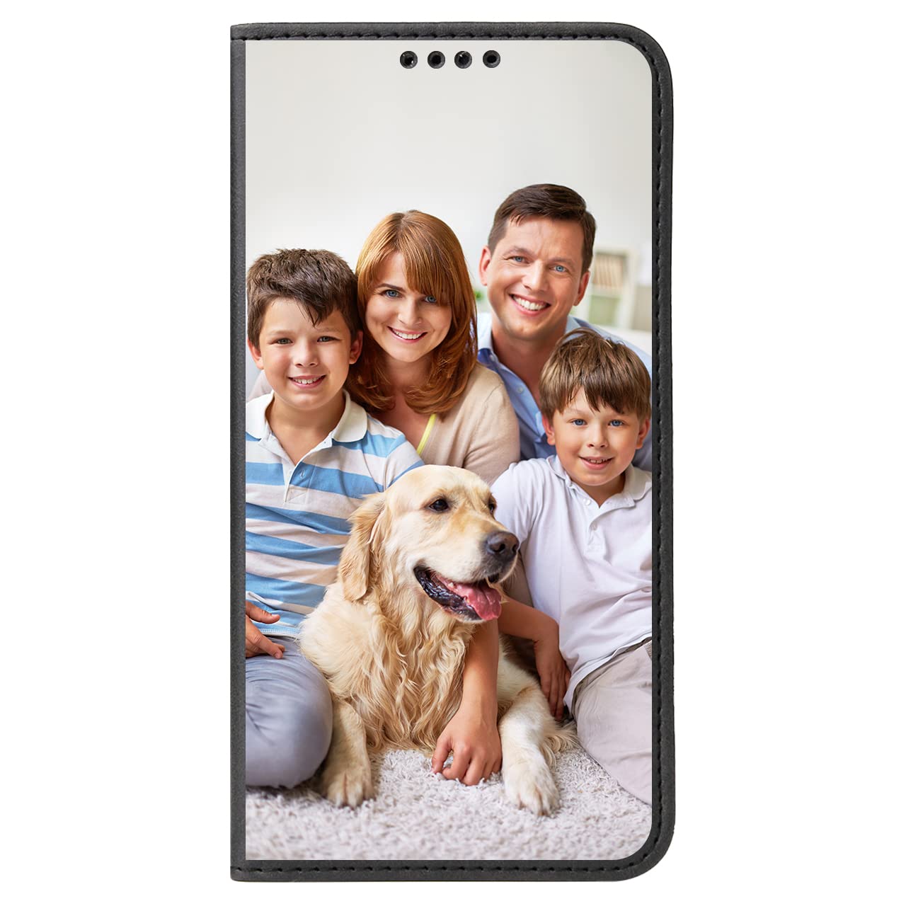 **Custom Photo Wallet Case for iPhone 12 Pro Max – Personalized PU Leather Flip Cover with Card Slot, Magnetic Kickstand & Shockproof Protection (Not for iPhone 12 Pro) – Perfect for Travel, Work & Daily Use**