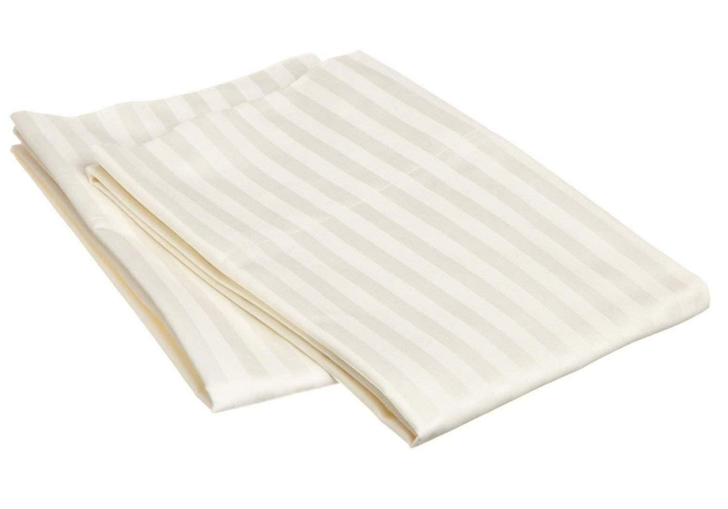 Olympic Queen Size 100% Cotton 400 Thread Count Bed Sheet Set - Ultra Soft & Breathable 4-Piece Bedding with 15