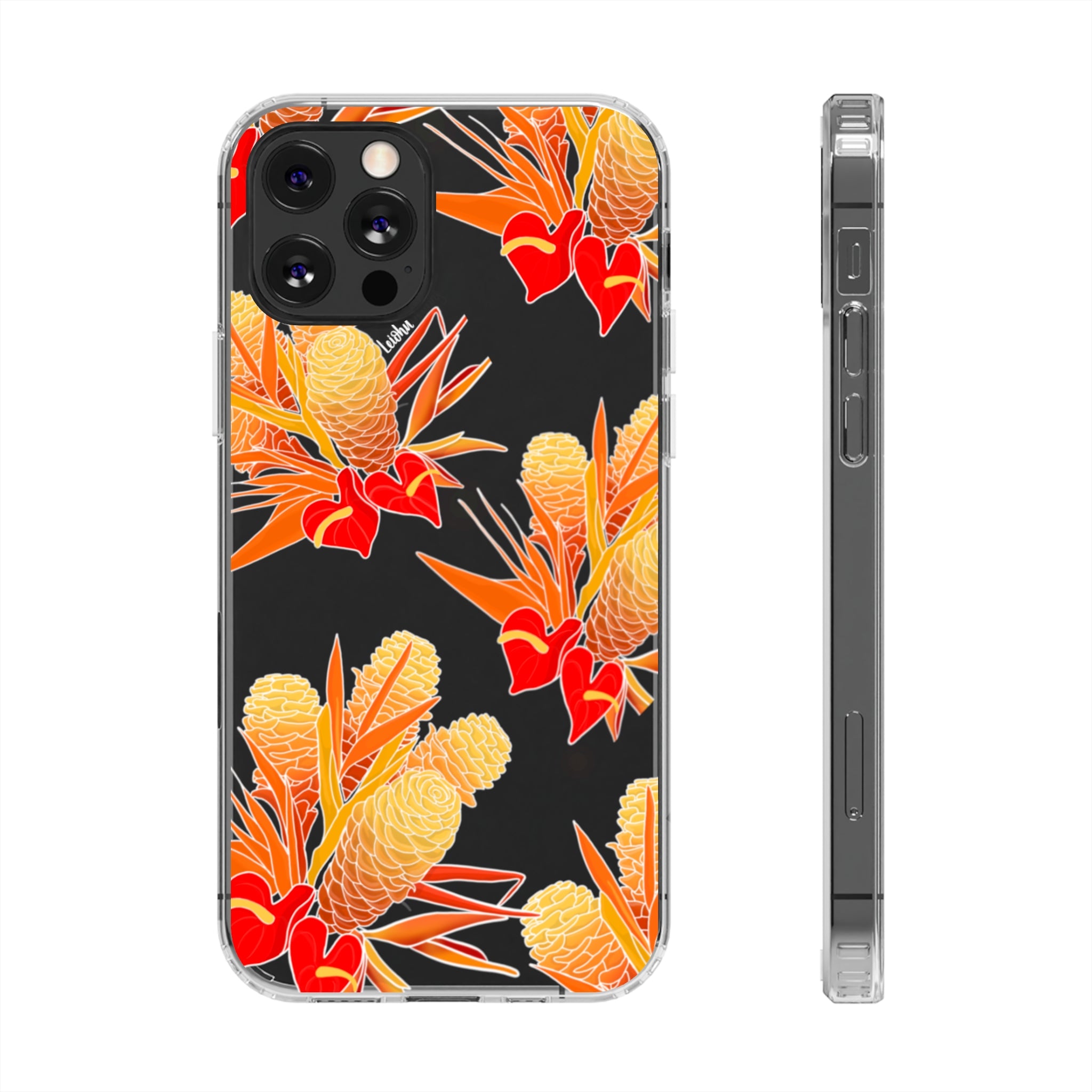 Honey Bee Clear Phone Case - Shockproof & Scratch Resistant Protective Cover for iPhone & Samsung - Perfect for Outdoor Activities & Daily Use