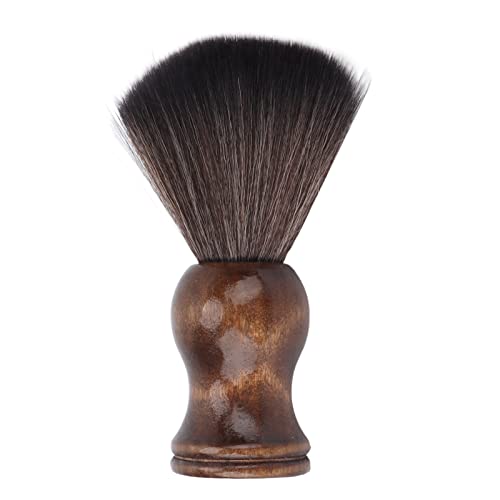 Premium Badger Shaving Brush - Wooden Handle Travel & Home Use for Men's Grooming