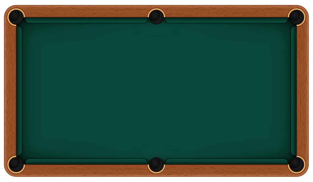 Accuplay 20 oz Pre-Cut Pool Table Felt - Premium Billiard Cloth for 7, 8 & 9 Foot Tables - English Green, Spruce Green, Blue, Navy, Red, Burgundy, Gray, Tan & Black - Perfect for Home Game Rooms, Bars & Professional Pool Halls