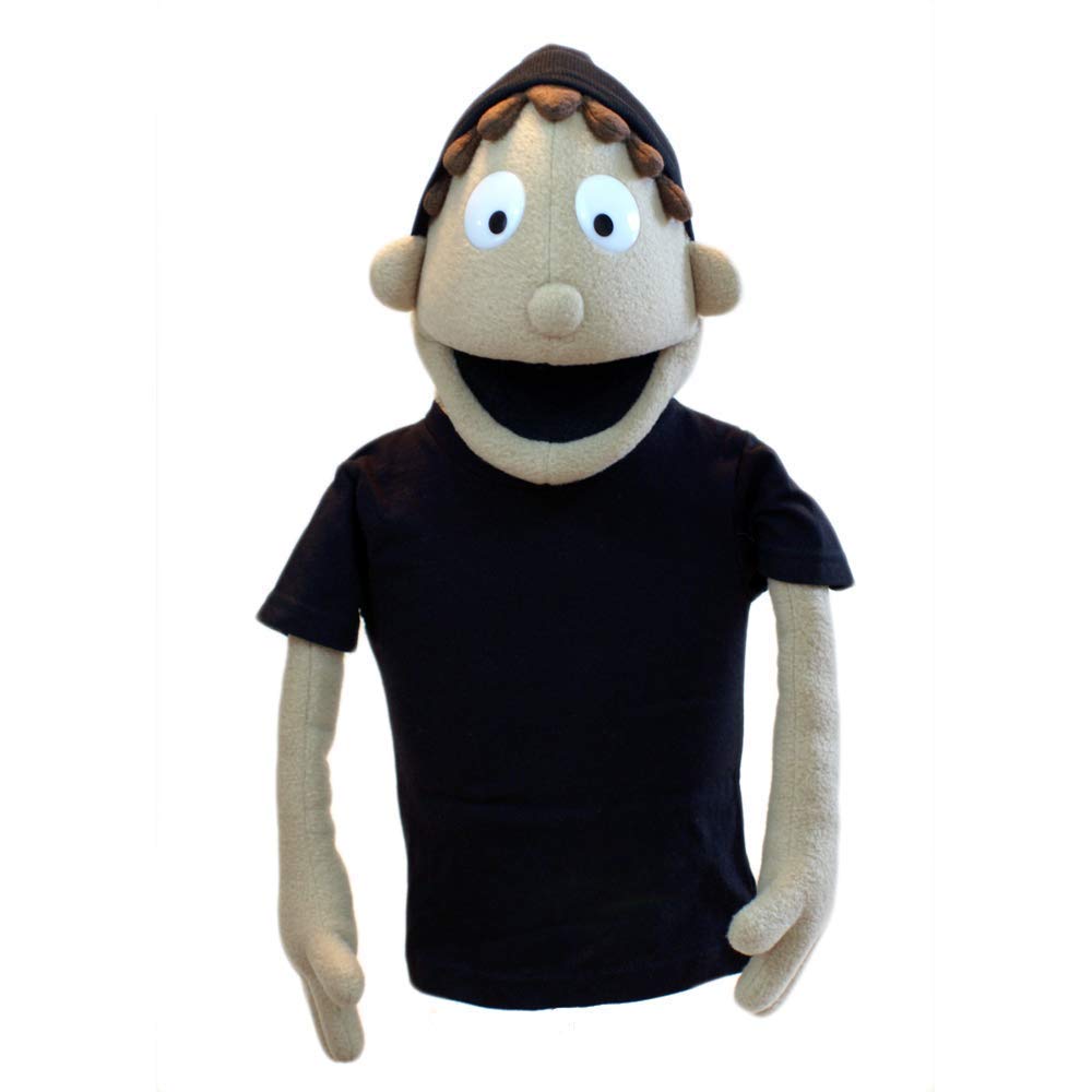 Customizable Boy Puppet #2 - Professional Hand Puppet for Puppet Ministry, School & Church Performances | Perfect for Kids Shows, Sunday School & Educational Activities