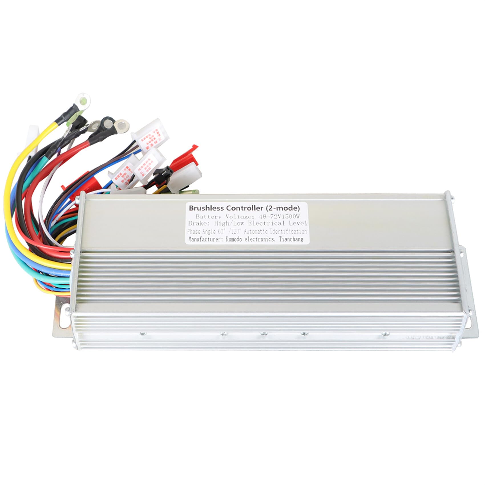 48-72V 1500W Brushless Motor Speed Controller for E-Bike & Scooter - High Performance DC Motor Controller Replacement with Waterproof Design - Perfect for Commuting, Off-Road Riding & DIY Electric Vehicle Projects