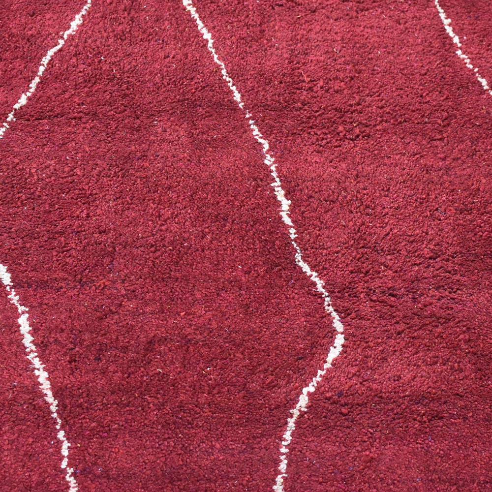 Handmade Infinity Hand Knotted Rug - Premium Quality Wool Area Rug for Living Room, Bedroom & Dining Room Decor - Soft & Durable Home Floor Covering