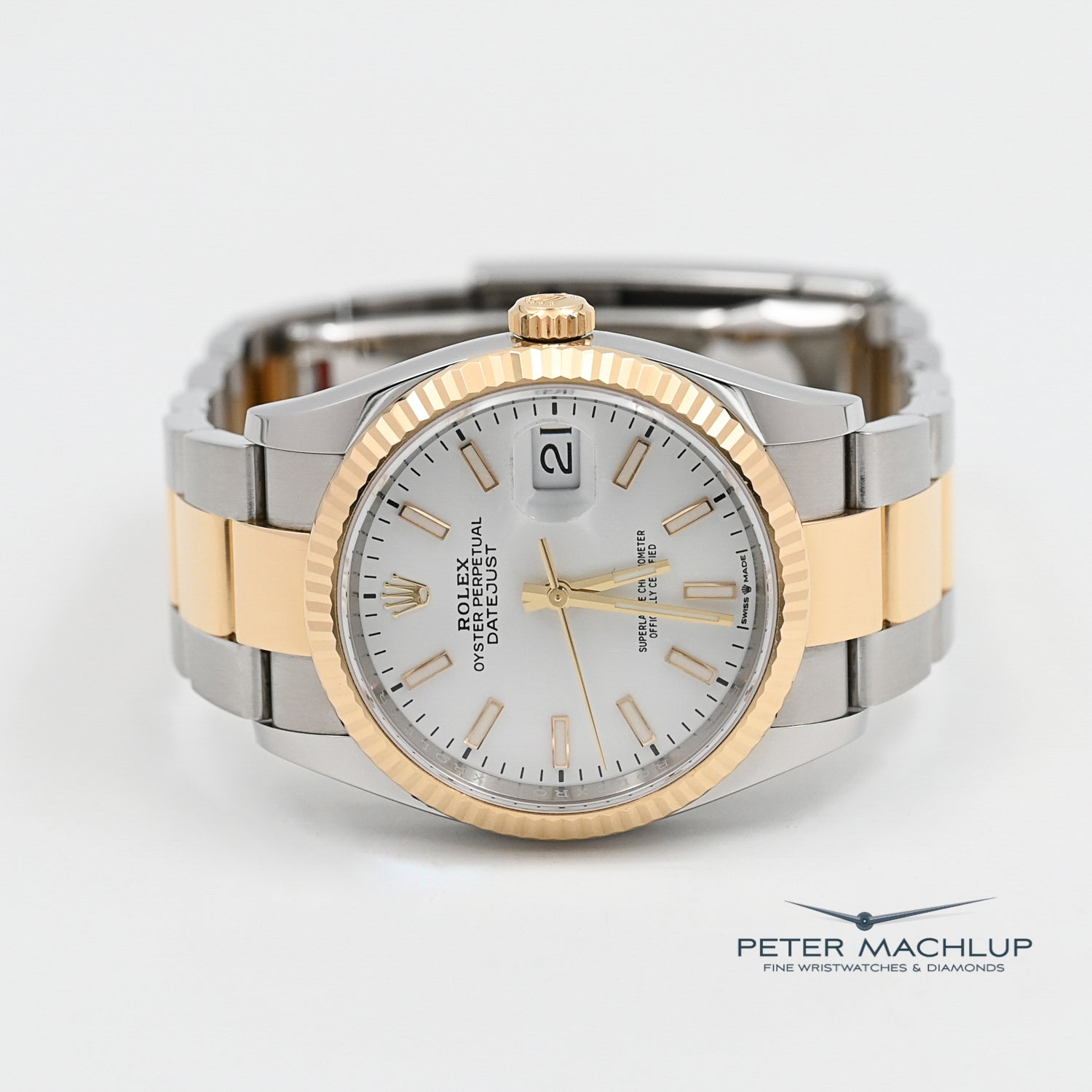 Rolex Datejust 36 Stainless Steel Watch 2019 Model - Luxury Automatic Timepiece for Men, Perfect for Business & Formal Occasions